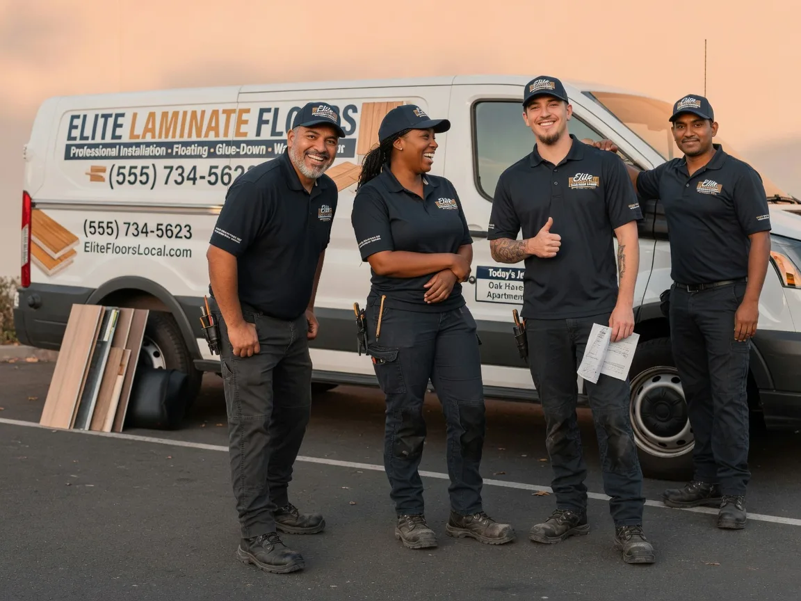 Laminate flooring installation company in Park Hill, OK